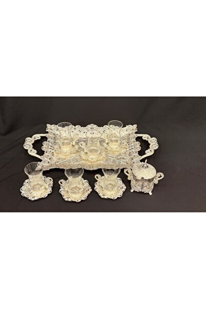 MASA Set of 6 cups with 6 cups saucers and a luxurious tray