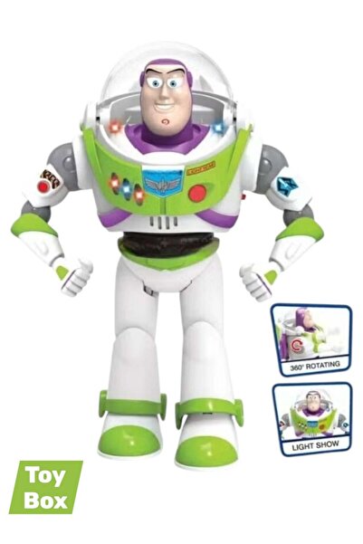 Toybox Toy Story4 Talking Buzz Lightyear Action Figure That Moves And Lights Up