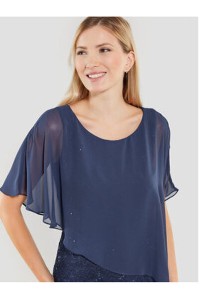 Swing Rochie de cocktail pentru femei 77760410 Albastră