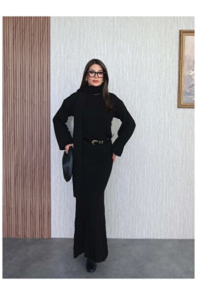 ESRAHELVACI Hair Braid Shawl Skirt Set