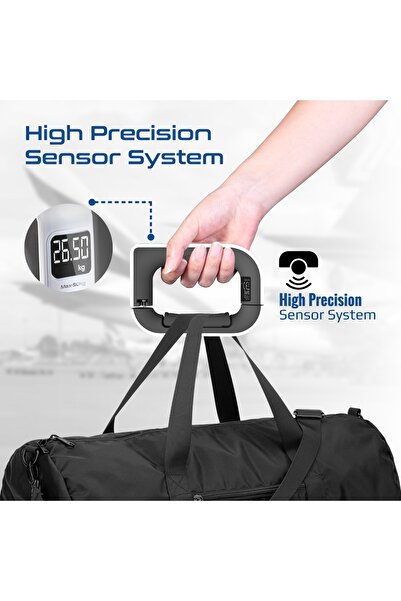 Promate Travel Mate Portable Luggage ScaleDigital Display