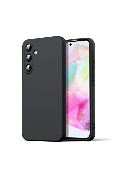 Samsung Carcasă pentru Galaxy A35 din silicon catifelat cu protecție pentru c...