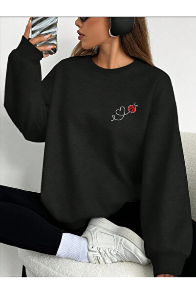 FAVORİST SWEATSHIRT din BUMBAC cu imprimeu Buburuza