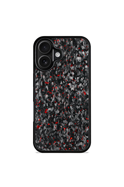 solarae iPhone 17 Case Shockproof Protective Cover with Black Carbon Fiber Re...