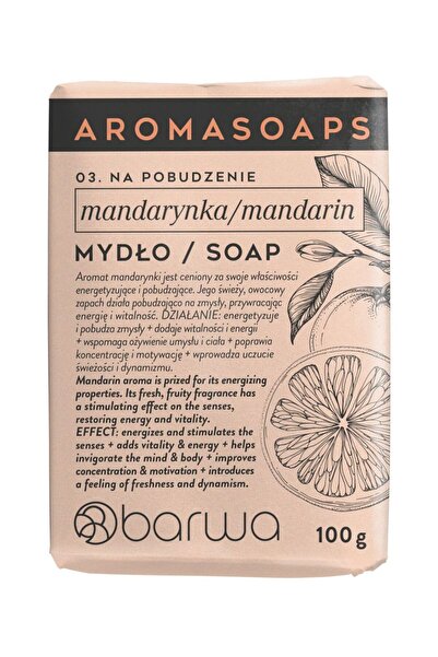 Barwa Cosmetics Mandarin soap, Barwa Cosmetics, 100 g