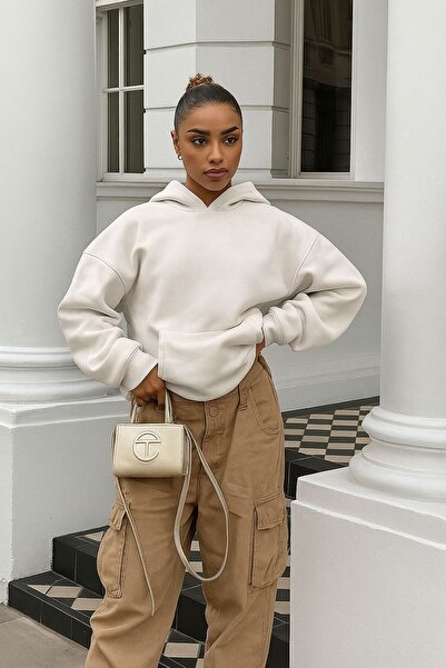 BENROMA 3 Yarn Combed Cotton Unisex Hooded Sweatshirt