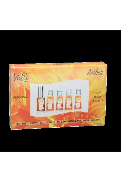 VİELLE فييل محموعة العناية اليومية بالجسم بالعنبر (5*1) 15مل