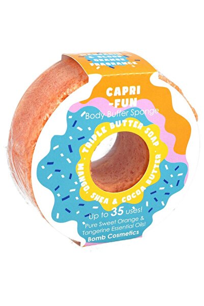 Bomb Cosmetics Capri-Fun Donut Body Buffer Exfoliating Soap,
