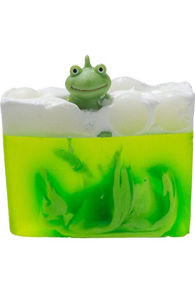 Bomb Cosmetics Sapun cu jucarie It's Not Easy Being Green Bomb Cosmetics, 100 g