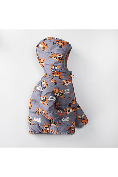 My Hanne Tiger Patterned Baby Boy Coat 51329