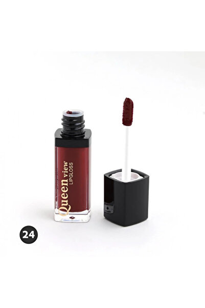 Queen View -24 روج سائل كوينLIPGLOSS 24