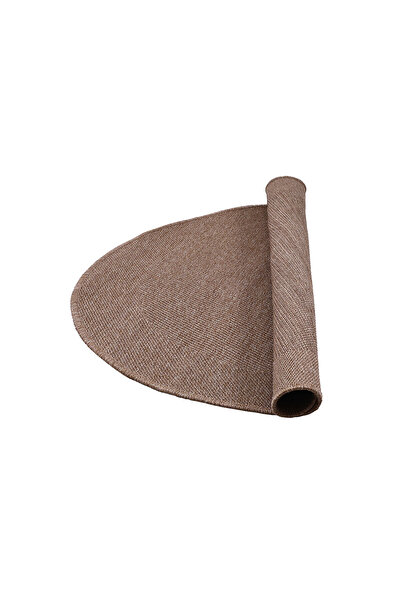 sultan garden center Round outdoor carpet earthy beige color