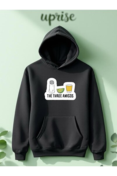 Vordevia سويت شيرت كبير الحجم من القطن المطبوع بثلاثة خيوط من Three Amigos