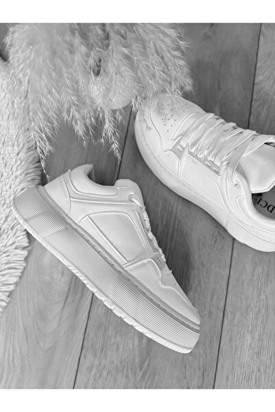 dehaine Casual Sneakers, high sole, M01, White