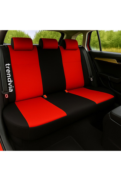trivexa Front and Rear Orthopedic Car Seat Cover – Comfortable and Stylish Design