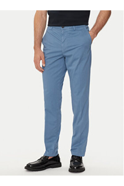 BOSS Pantaloni chino pentru bărbați 50505392 albaștri