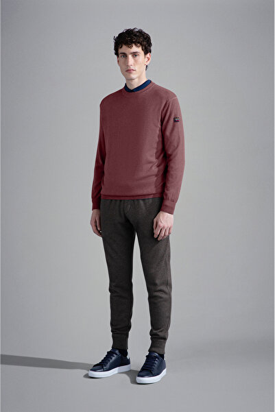 PAUL&SHARK MEN'S KNITTED POLOSHIRT C.WCOTTON