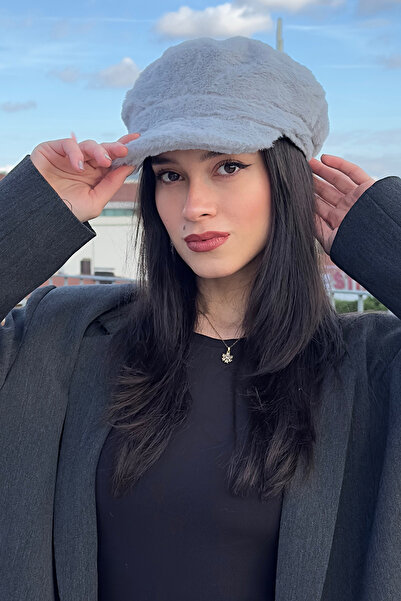 Mollycrush Plush Captain Sailor Hat Luxury Faux Women's Hat