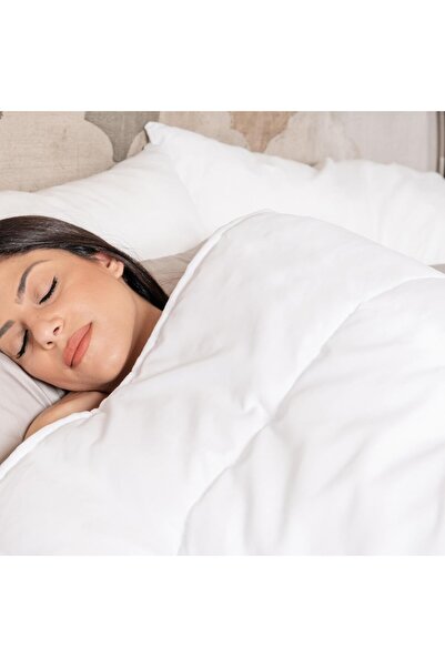 flowen Pilota pentru primăvară, vară, Flowen, 220x240 cm, microfibra, Alb