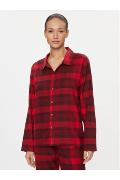 Calvin Klein Γυναικεία Πυτζάμα Τοπ 000QS7034EK94 Κόκκινο