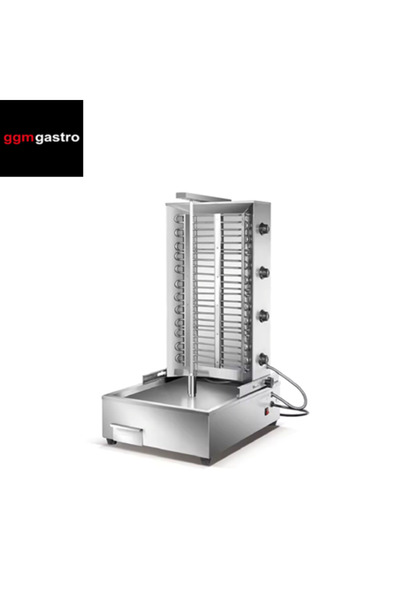 ggm gastro 4 Burner Electric Shawarma Machine -