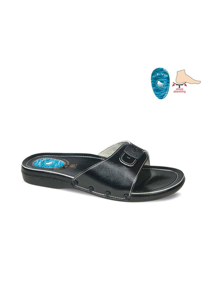 Ceyo صنادل تقويم العظام التركية المريحة 6500-1 - تقنية كعب الجل، ودعم قوس القدم للمشي لمسافات طويلة