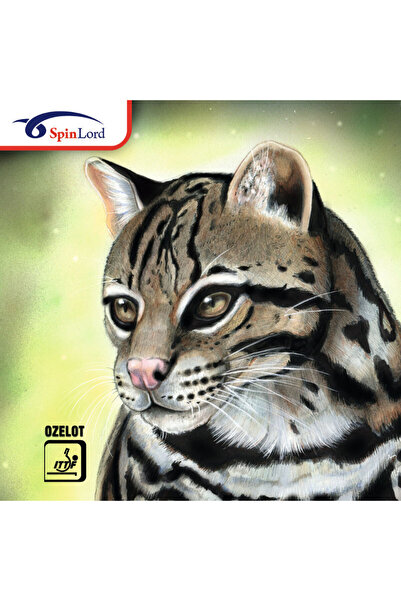 spinlord Rablă de tenis de masă ofensivă Ozelot PRO - Violet, Max Sponge