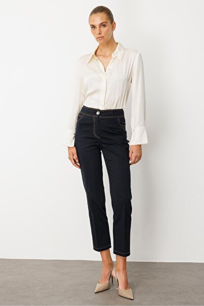 Moda İlgi Modailgi Spor Dikişli Beş Cep Pantolon - 70109 Lacivert