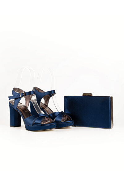 E&L Company 10 см, темно-синій сатин. Цей виріб має гарантію. У комплекті з сумкою.