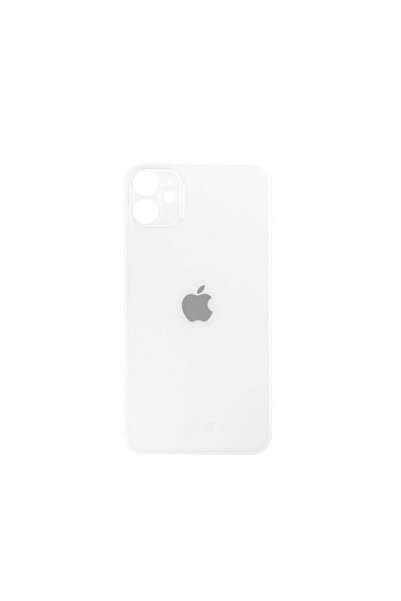 OEM Capac baterie pentru Apple iPhone 11, Sticla, White, Fara adeziv, Service...