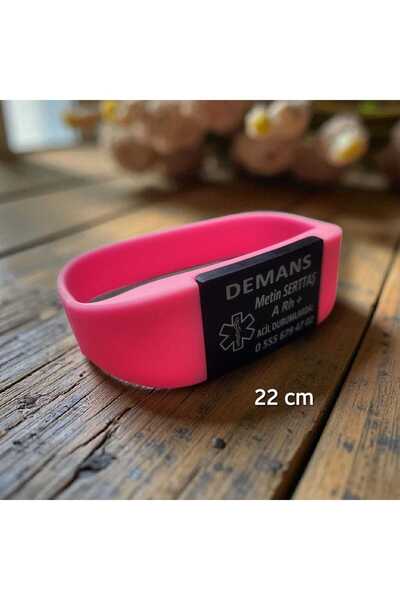 fırsatlar diyarı Kişiye Özel Tıbbi Acil Durum Farkındalık Bilekliği - Dementi...