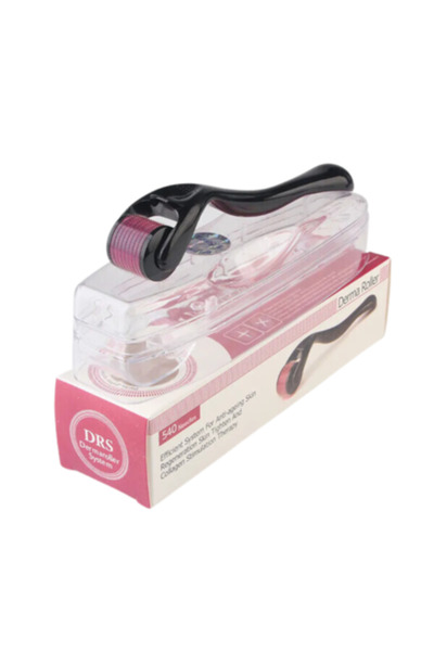Dermaroller DRS Dermatological Roller - 540 Stainless Steel Needles 0.5 mm, Unisex