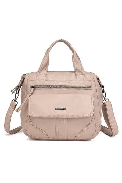 Hüvendo حقيبة يد وكتف نسائية من برشلونة ديلي، حزام طويل، متعددة الجيوب، 1873 ...