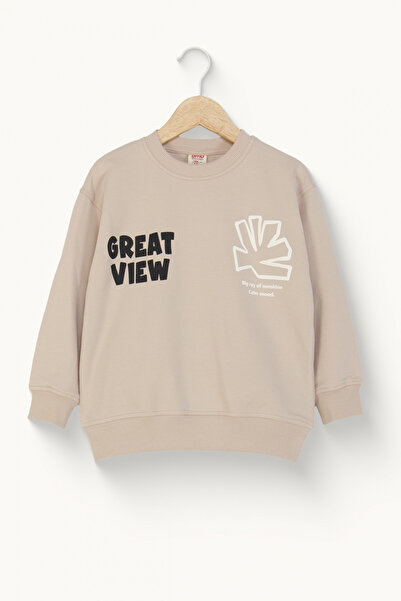 DMB BOYS & GIRLS Boy's Letter and Graphic Printed Sweatshirt Cotton Comfortab...