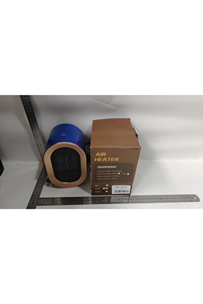 Flippy Mini Radiator Heater PTC 1200W, Adjustable Thermostat, Blue