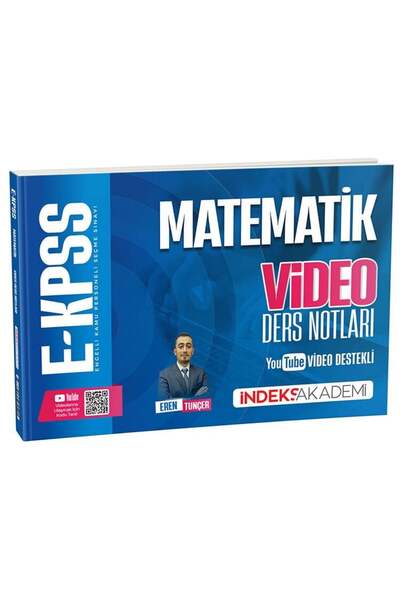 İndeks Akademi 2026 EKPSS Matematik Video Ders Notları - Eren Tunçer Yayıncılık