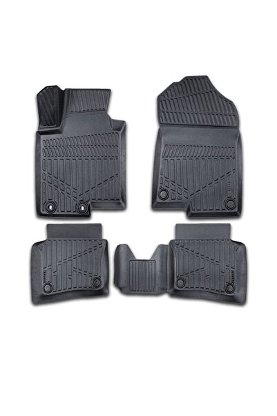 CED AUTO TRADE Set of rubber car mats Hyundai i20 2020-> 3D tray shape