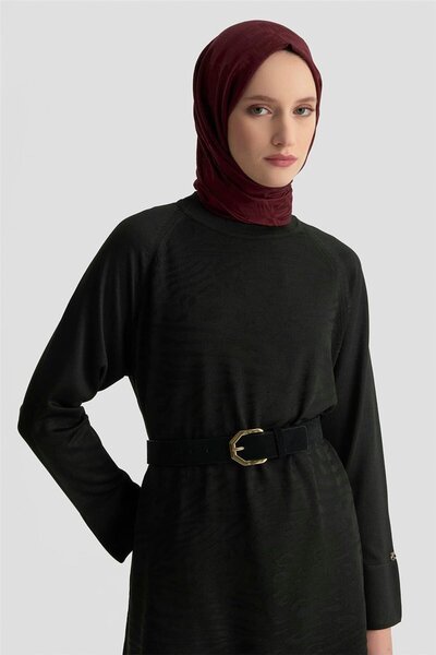 Armine Trend Triko Tunik 25KTD4114 Siyah