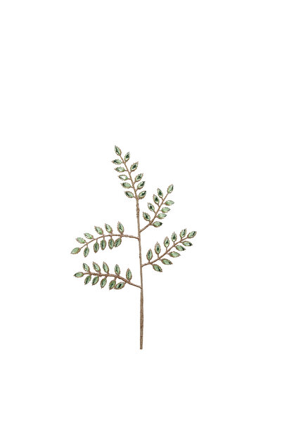 BraziPremium By OLLMA Decorațiune pentru copac cu crengi de ferigă, 40 cm, verde