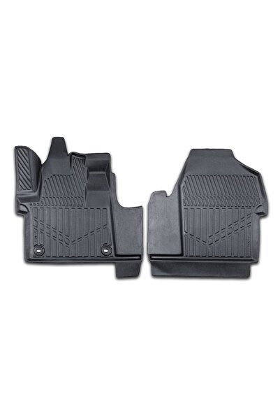 CED AUTO TRADE Set of rubber car mats Citroen Jumpy 2017->, 3D tray shape