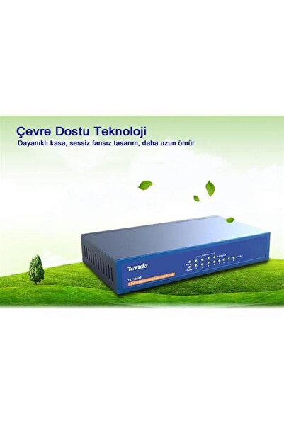 Tenda Comutator Ethernet SM108 cu 8 porturi 2.5G