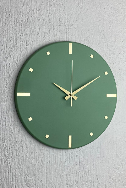 MOOCLOCK Seyhan Modern Model, Decorative, Metal, Mirrored, Silent Clockwork Mechanism Wall Clock (40cm)