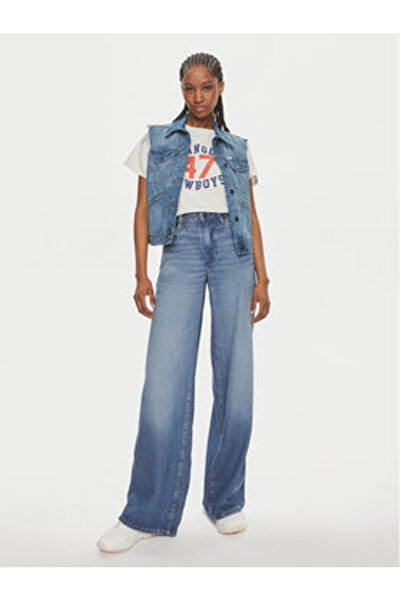 WRANGLER Γυναικείο T-Shirt 112350277 Εκρού