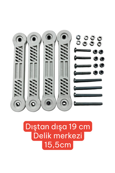 LOOVE BEBE Beşik Sallama Aparatı Kolu Beyaz Vidalı Anne Yanı Kalın Borulu Beşikler Için uygun