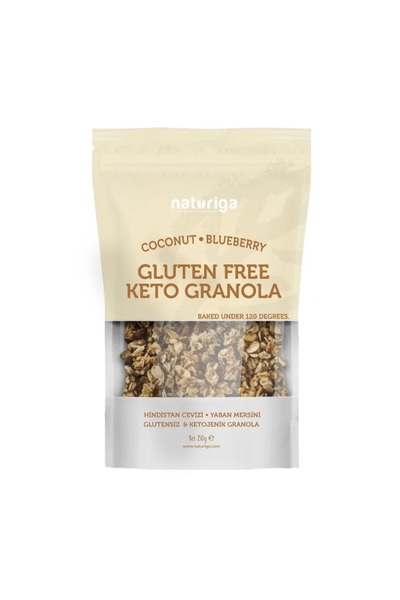 Naturiga Ketojenik Glutensiz Granola 250 Gr