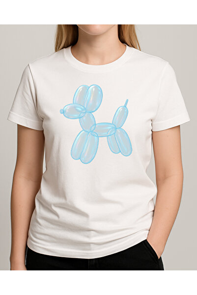 TREND YANKI Unisex Children's T-Shirt (Dog Balloon)