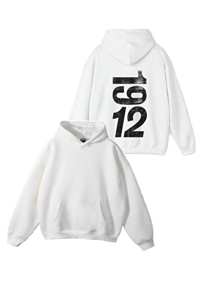 Sebesta Fashion سترة رياضية بغطاء للرأس من القطن المطبوع بثلاث خيوط من الموسم...