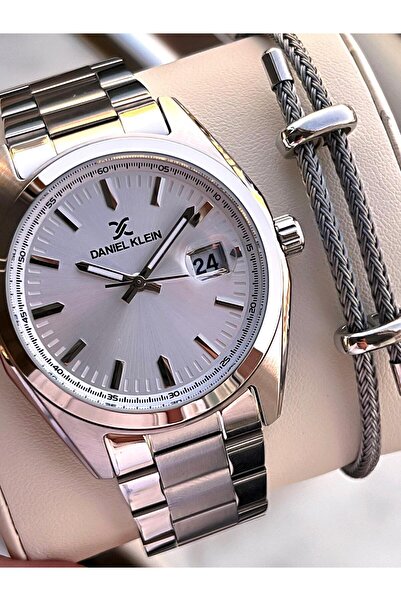 Daniel Klein İtalyan Tasarım Bileklik Hediyeli 2 Yıl Garantili 3 Atm Erkek Ko...