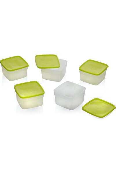 ARROW Plastic Freezer Storage Containers – 5 Pieces, 1 Pack – 1 Pint Stor-Kee...