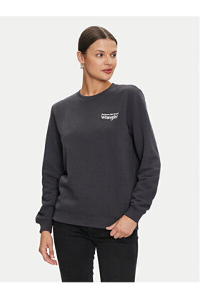 WRANGLER Γυναικείο Φούτερ Μαύρο WRANGLER-112356510 ΜΑΥΡΟ